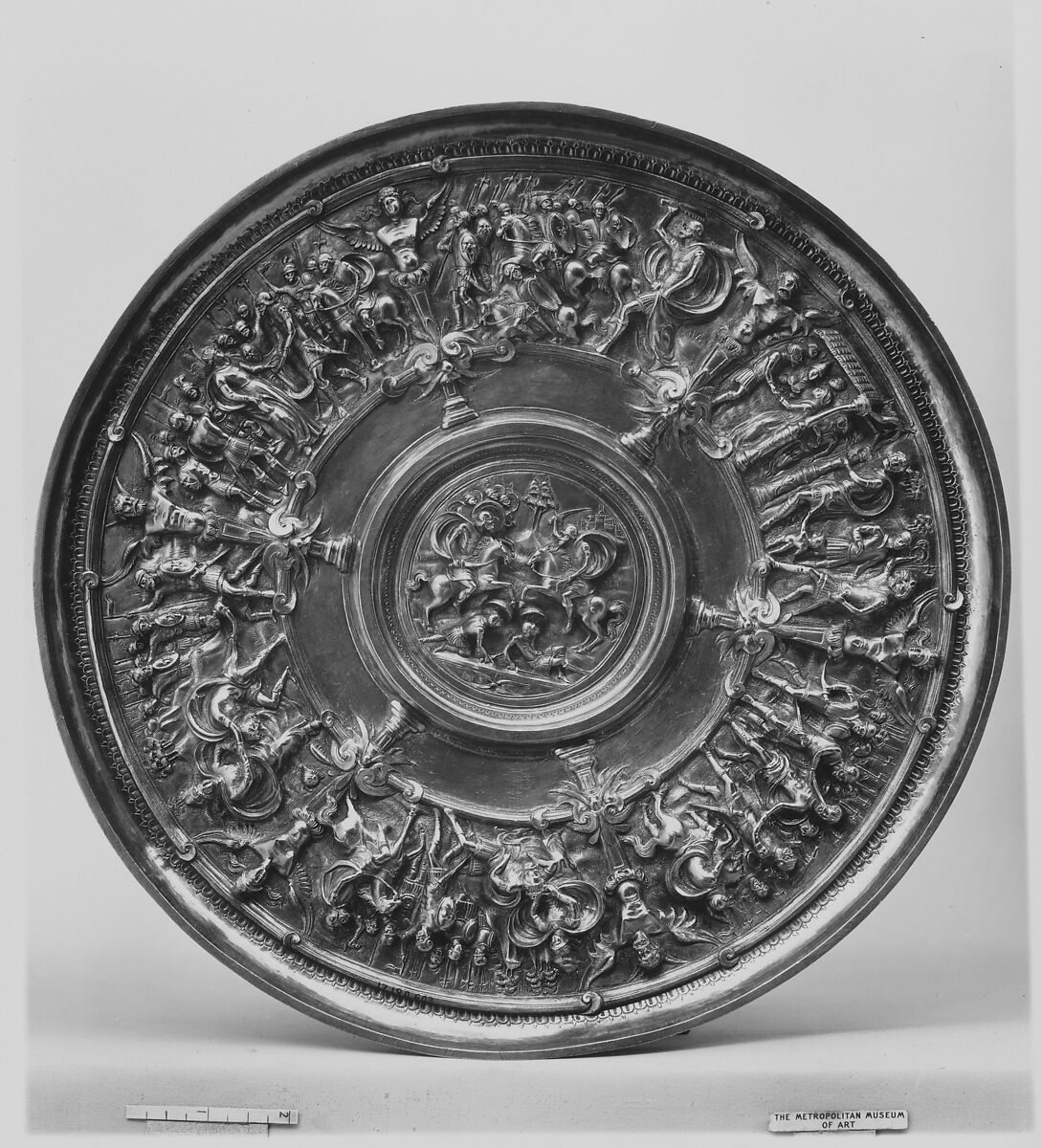 Dish, Silver gilt, possibly Portuguese 