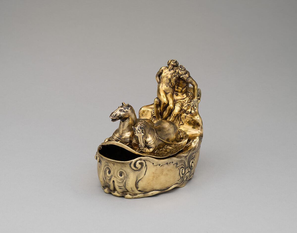 Sauceboat, Silver gilt, Dutch