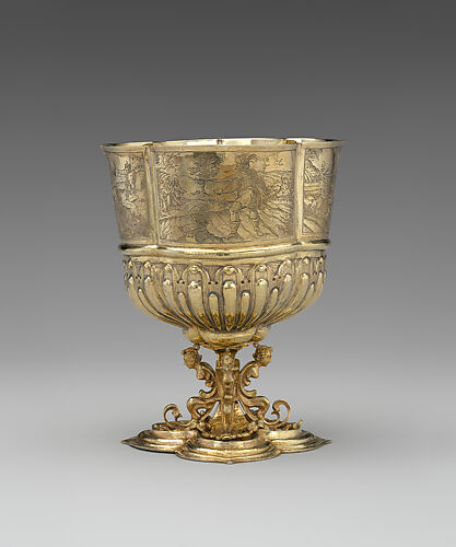 Cup with scenes from the New Testament (one of a pair)