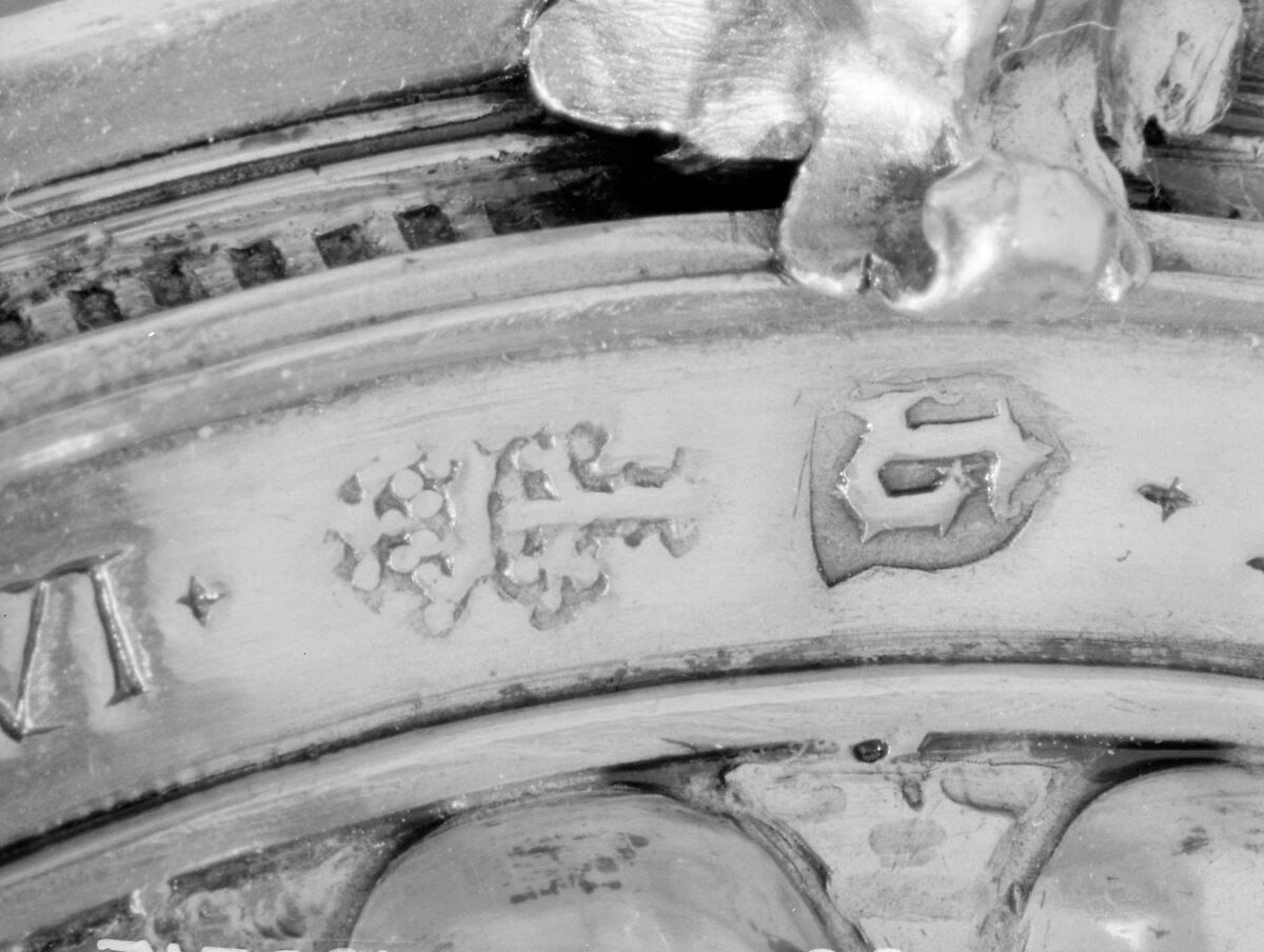 Cup with cover, Hans van Amsterdam (recorded 1535–65), Gilded silver, coconut shell, Dutch, 's-Hertogenbosch