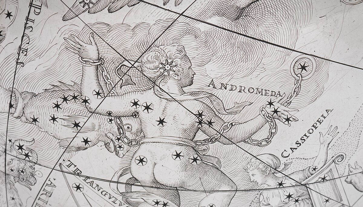 Celestial globe with clockwork, Gerhard Emmoser (German, active 1556–84), Case: partially gilded silver, gilded brass; movement: brass, steel, Austrian, Vienna