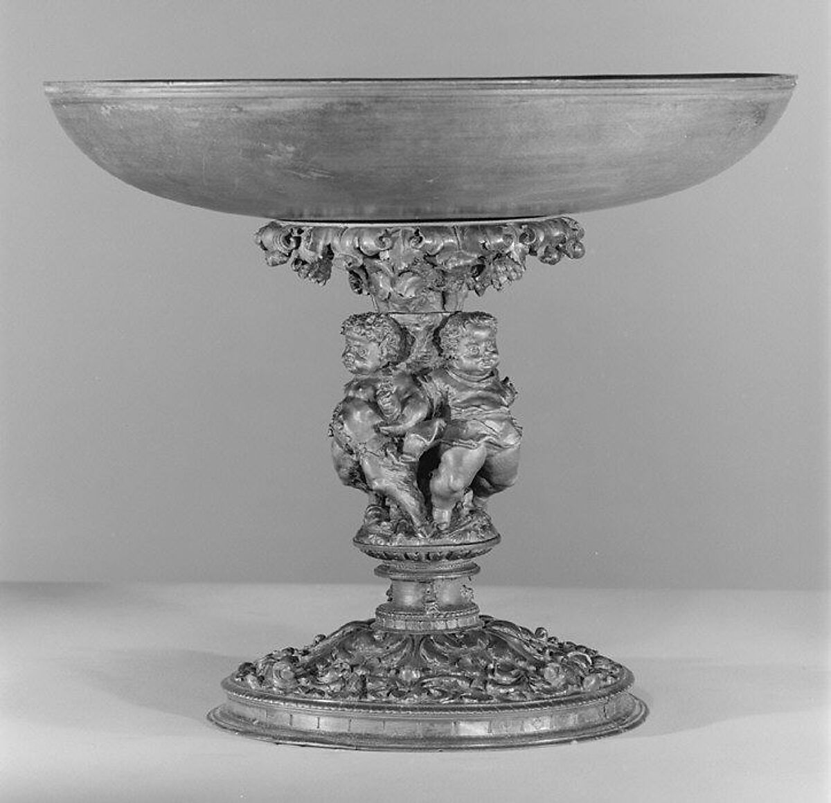 Goldsmith's model for a bowl with a representation of Roman Charity, Said to be based on a design by Sebald Beham (German, Nuremberg 1500–1550 Frankfurt), Boxwood and fruitwood, possibly Southern German, Nuremberg