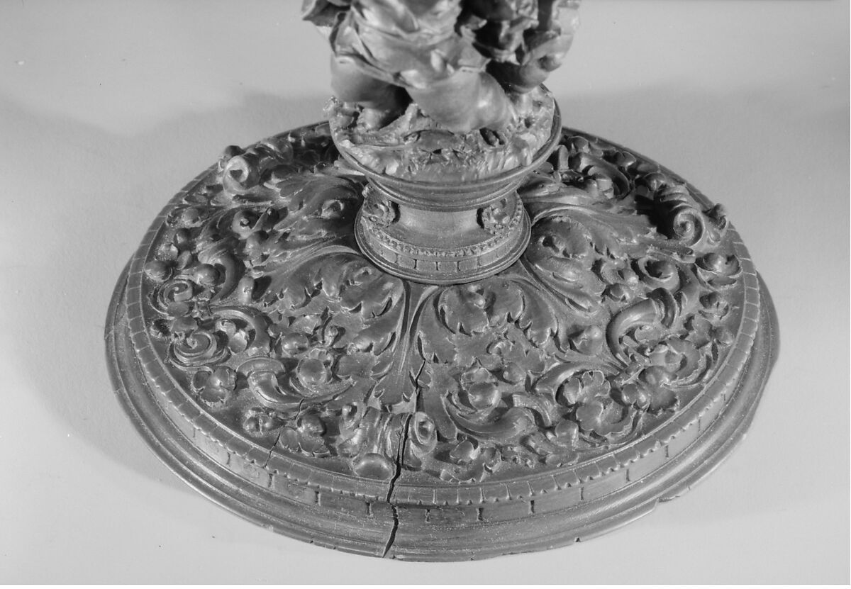 Goldsmith's model for a bowl with a representation of Roman Charity, Said to be based on a design by Sebald Beham (German, Nuremberg 1500–1550 Frankfurt), Boxwood and fruitwood, possibly Southern German, Nuremberg