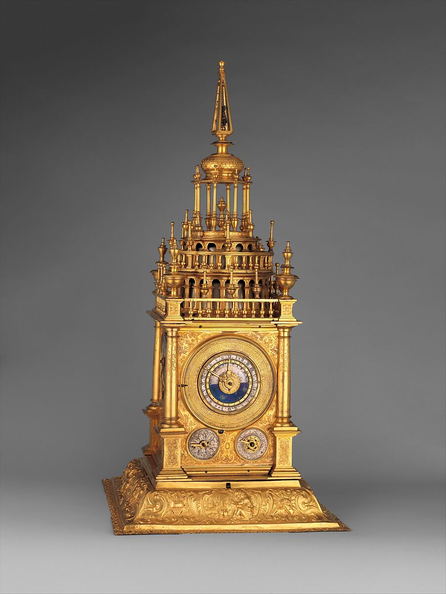 Astronomical table clock