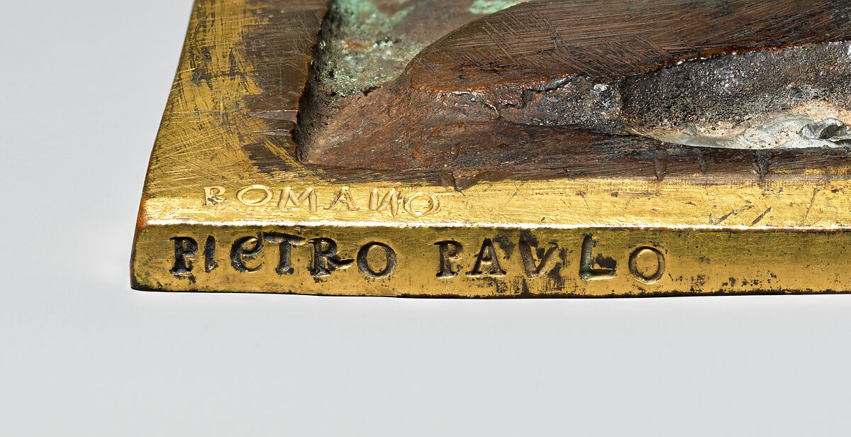 Tabernacle door with the risen Christ, Cast by Pietro Paolo Nardi, Bronze, fire-gilt; iron (lock mechanism), Italian, Florence or Rome