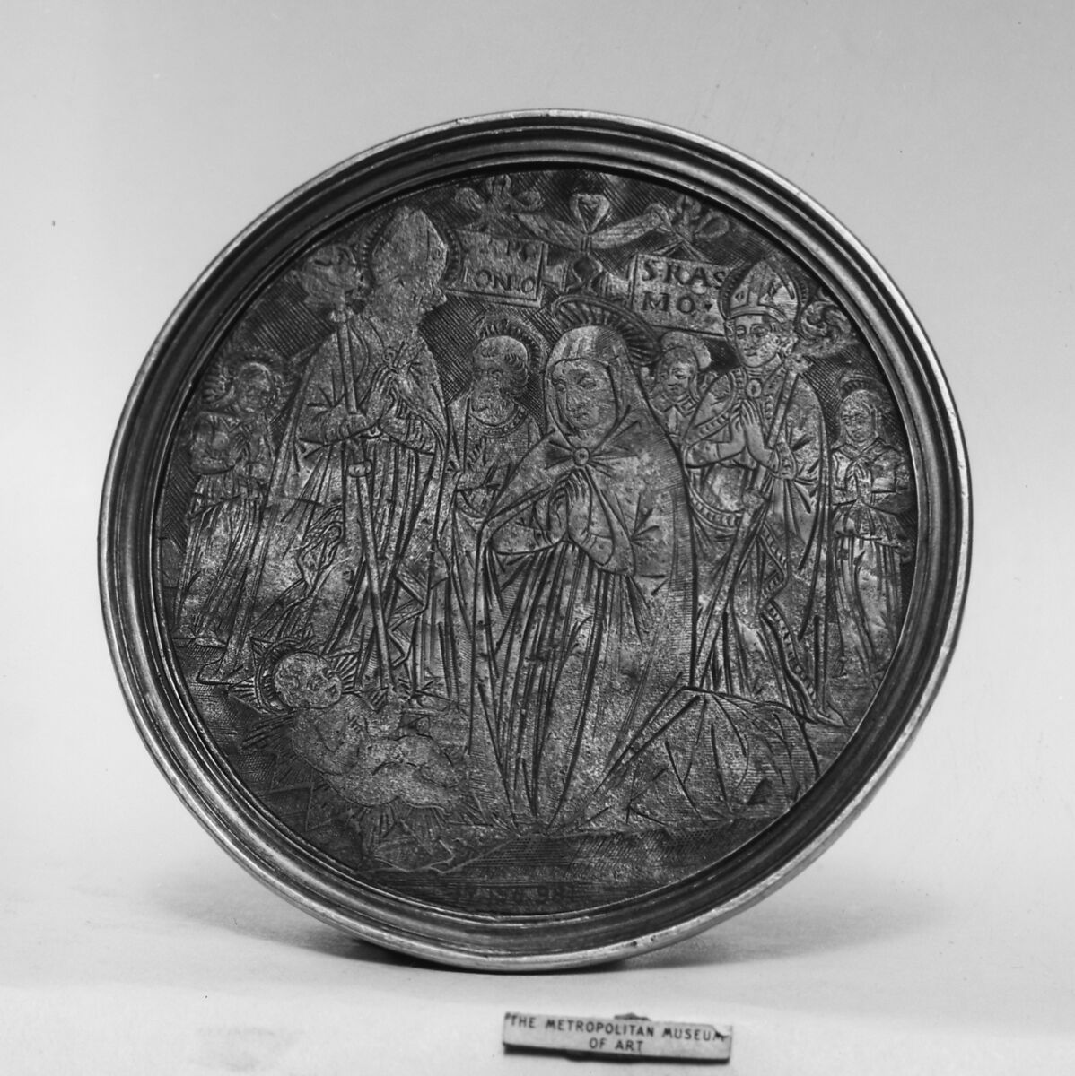 Nativity, Silver gilt, niello, Italian, Florence 