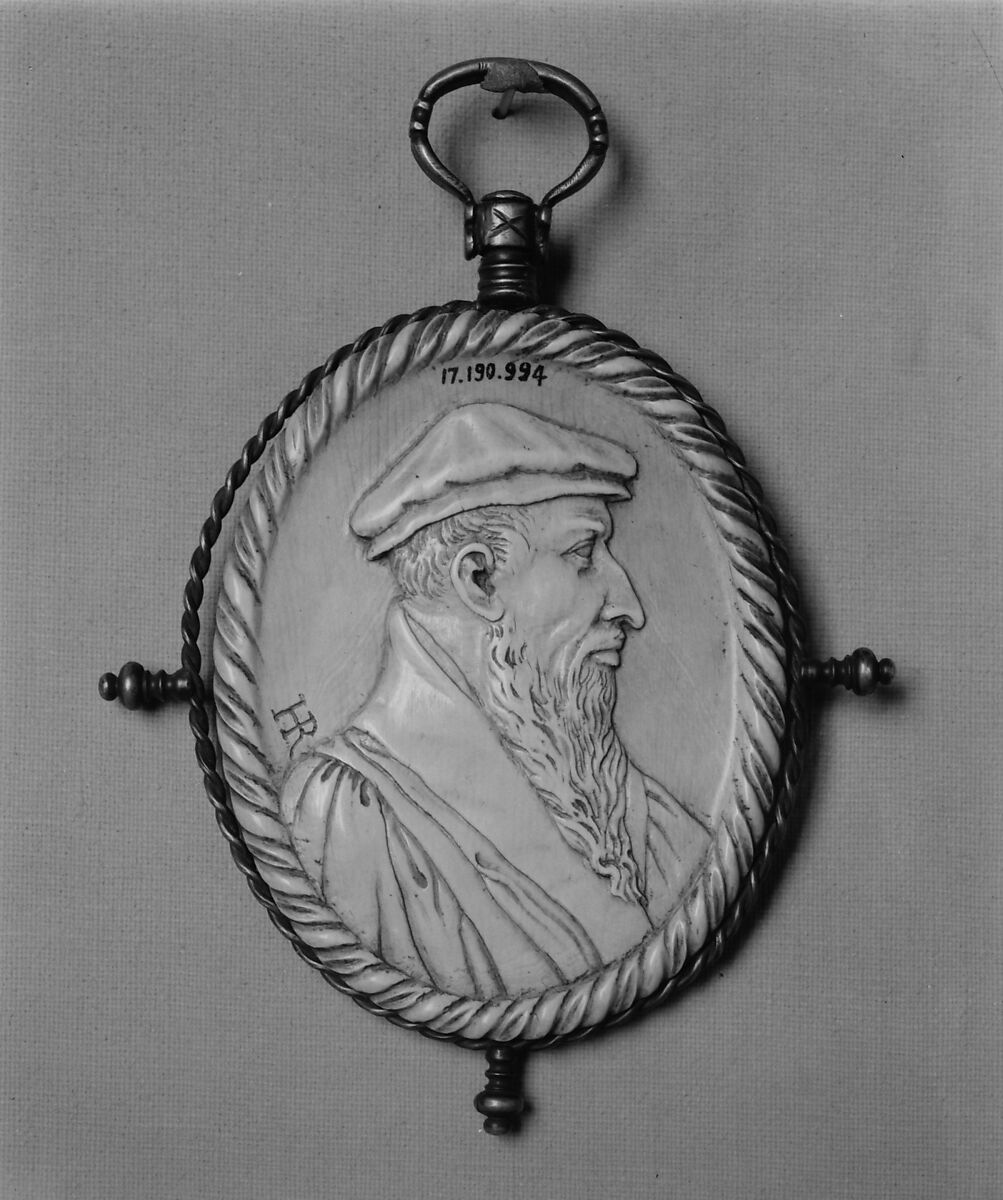 Reformers, Probably by Hans Reinhart the Elder (German, Dresden ca. 1510–1581 Leipzig), Ivory; mount: silver, German 