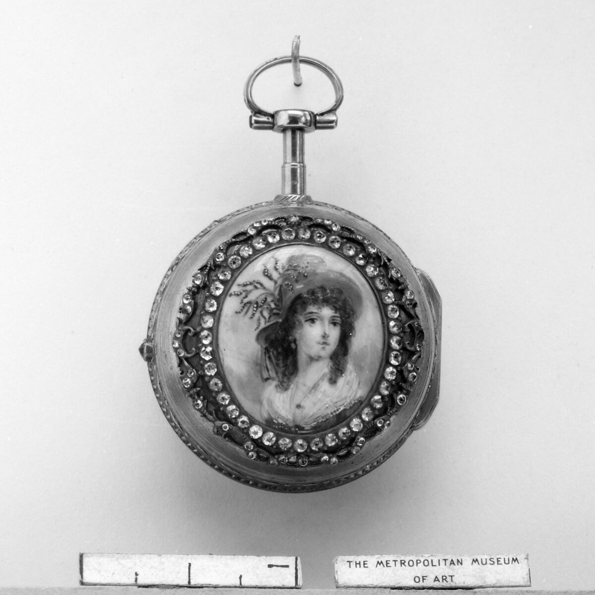 Watch, Watchmaker: Firm of Esquivillon &amp; De Choudens (1765–1830), Gold, enamel, diamonds, ruby, French, Paris 