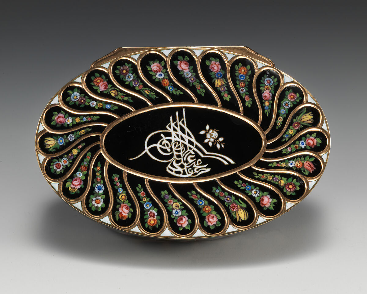 Snuffbox, Gold, enamel, Swiss