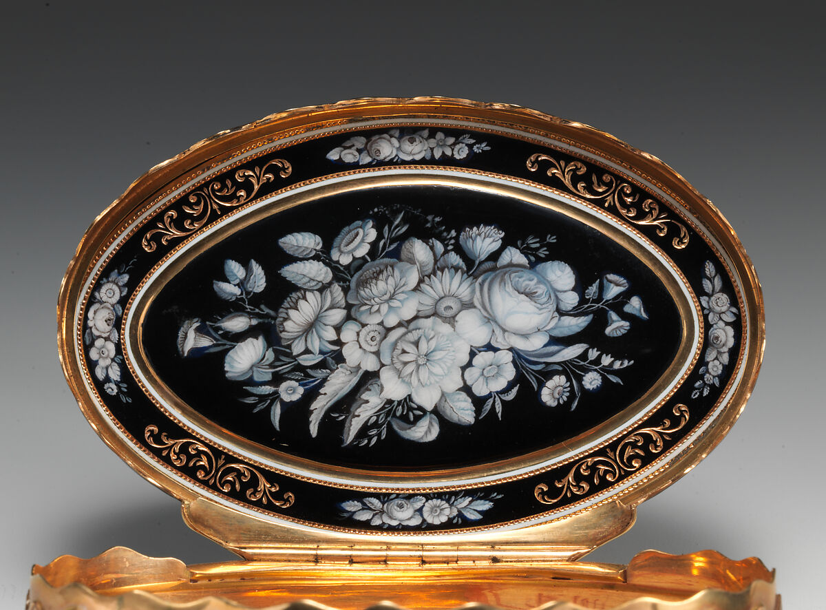 Snuffbox, Gold, enamel, Swiss
