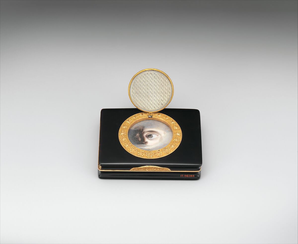 Snuffbox, Jean-Louis Leferre (active 1803–22), Gold, tortoiseshell, French, Paris