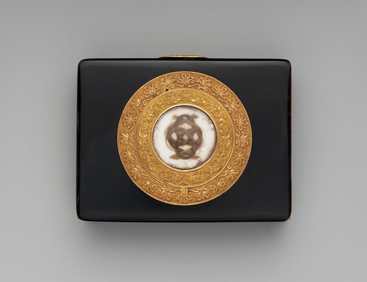 Snuffbox, Jean-Louis Leferre (active 1803–22), Gold, tortoiseshell, French, Paris