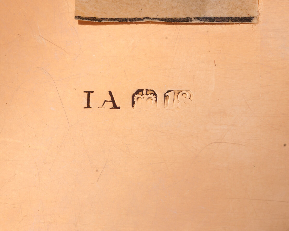 Snuffbox with portraits of Henry VIII and and Jane Seymour with presentation inscription, I. A. (unidentified) (active 1795–1806), Red and yellow gold;  enamel, British, London