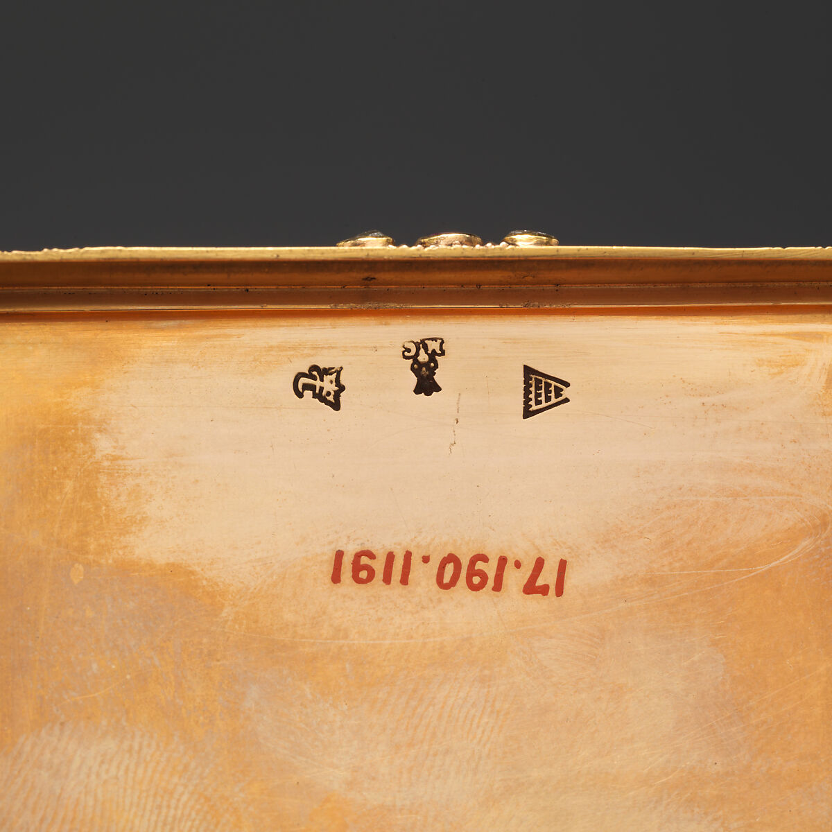 Snuffbox, Mathieu Coiny fils (born 1723, master 1755, recorded 1788), Gold, enamel, gem stones, French, Paris