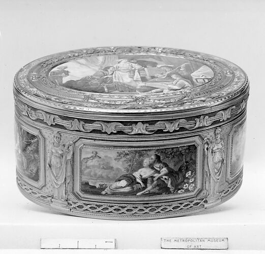 Daniel Govaers (or Gouers), Snuffbox, French, Paris