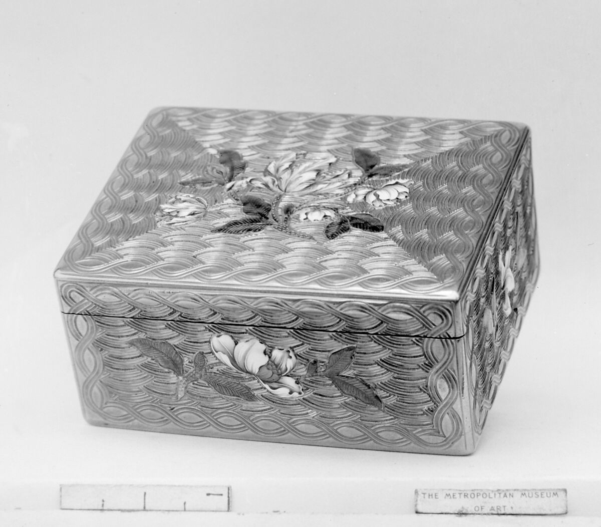 Snuffbox, Gold, enamel, French, Paris 