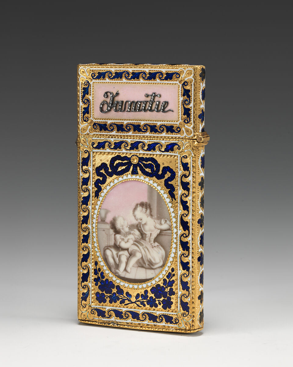 Souvenir, Gold, enamel, diamonds, British