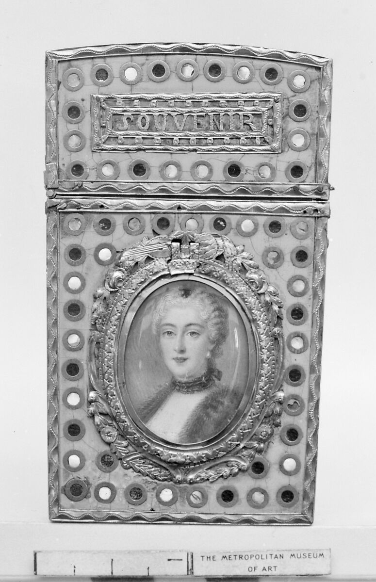 Souvenir, Gold, enamel, mother-of-pearl, French, Paris 