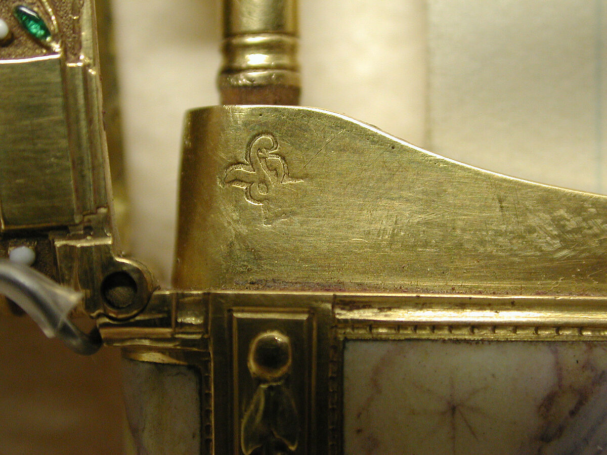 Souvenir, Probably by Barthélemy Pillieux (apprenticed 1764, master 1774, active 1790), Gold, enamel, diamonds, French, Paris