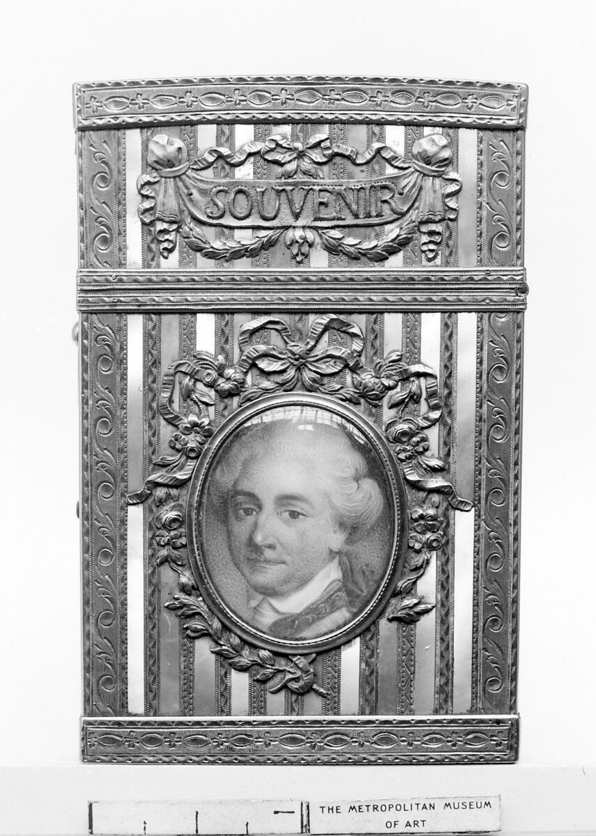 Souvenir with portrait of Stanislaus II, King of Poland, Miniature probably by Joseph Kosinski (1753–1821), Gold, mother-of-pearl, ivory, probably German 