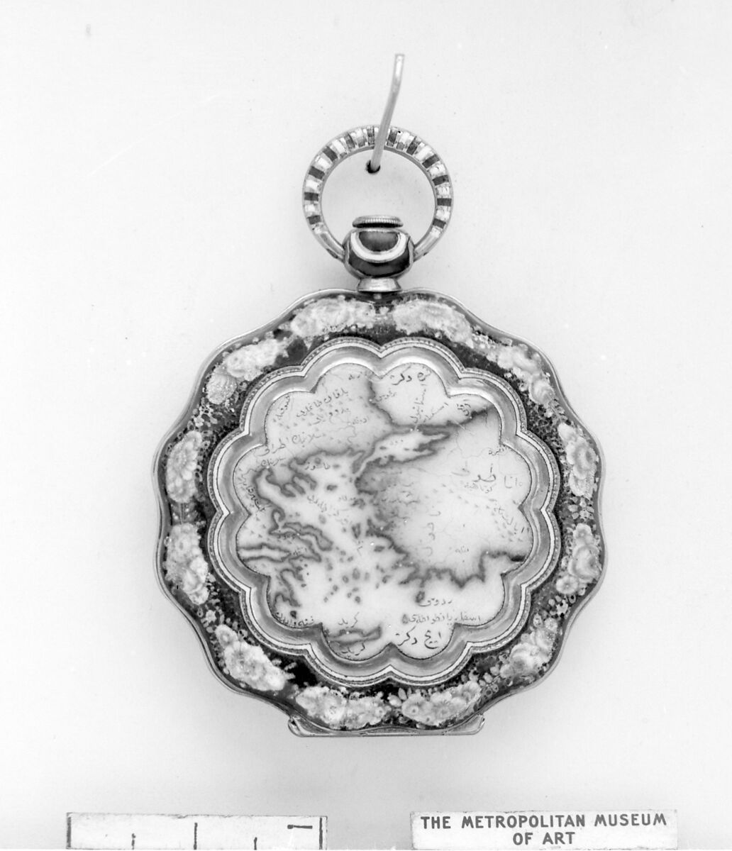 Watch, Metal, enamel, French, Paris
