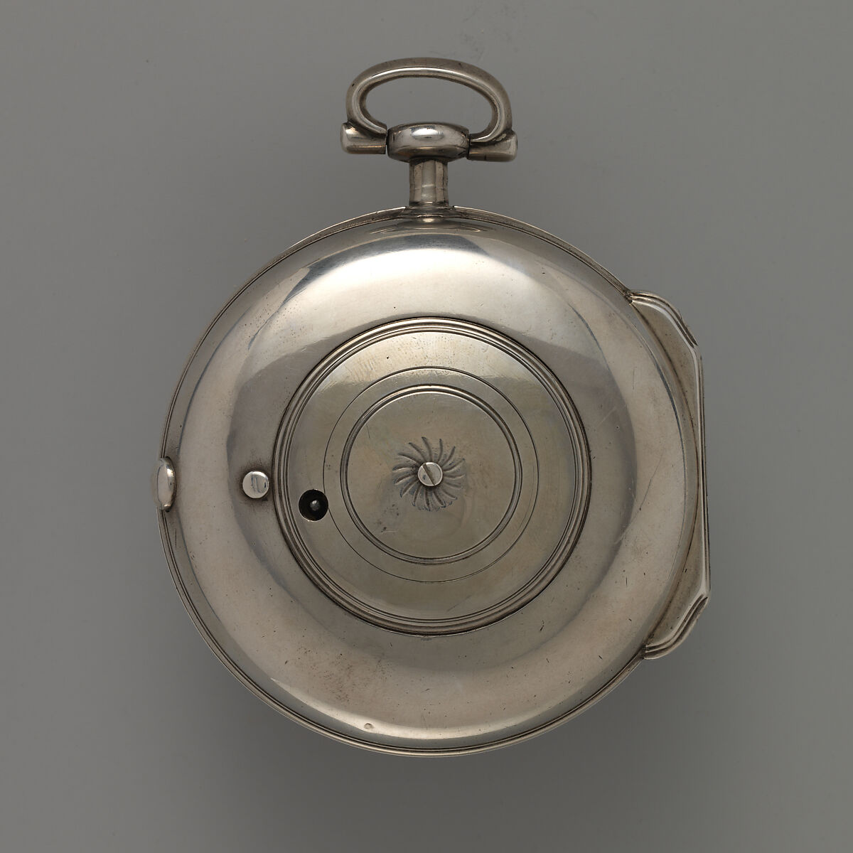 Traveling watch, Watchmaker: Isaac Rogers, Silver, British, London