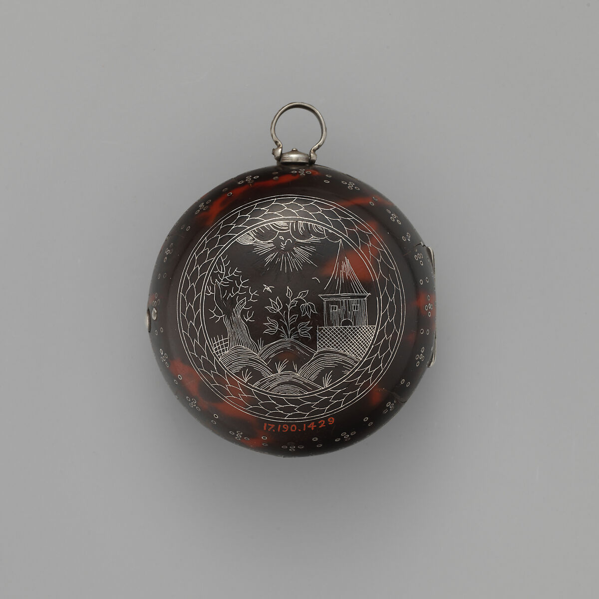 Pair-case watch, Watchmaker: Ben Booth (British, active ca. 1780), Silver, tortoiseshell, gilt-metal, British, London