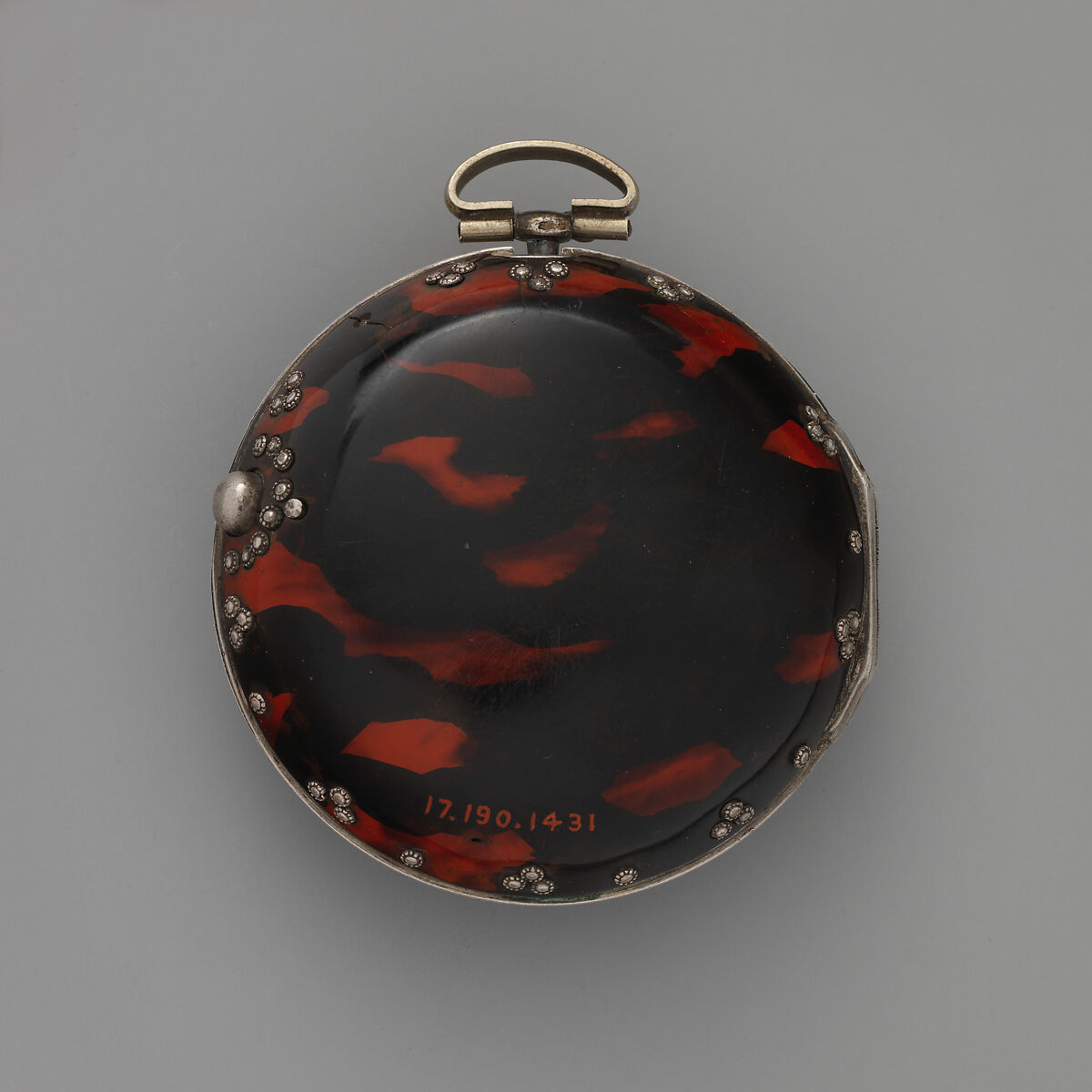 Watch, Watchmaker: W. Welldon, Silver, tortoise-shell; enamel, British, London