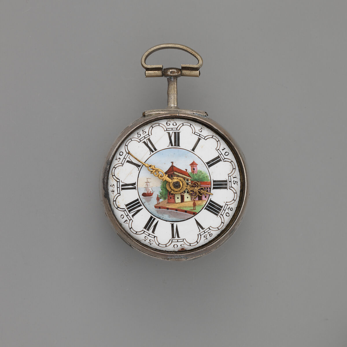Watch, Watchmaker: W. Welldon, Silver, tortoise-shell; enamel, British, London