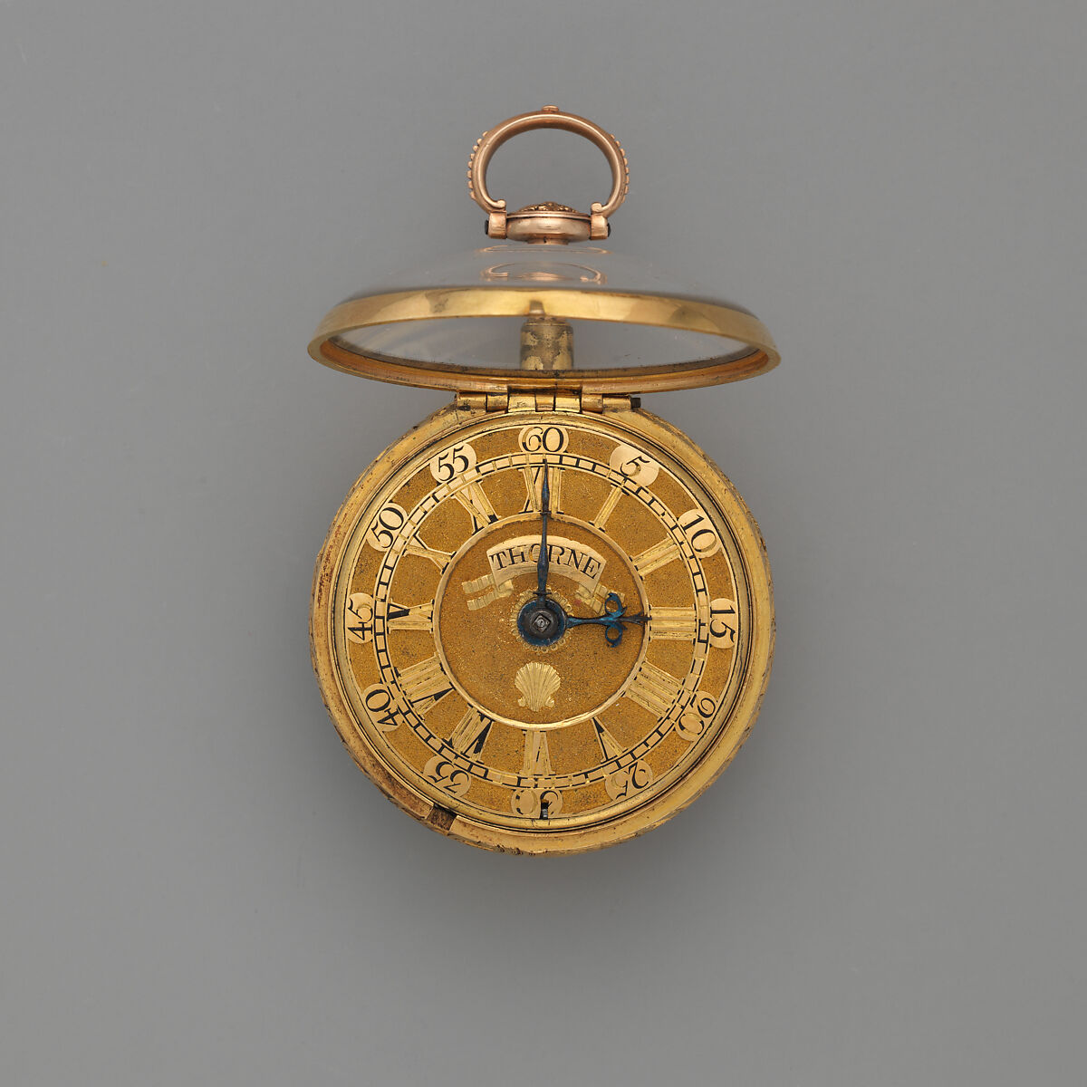 Repeating watch, Watchmaker: Robert Thorne (active London 1753–68), Gold, British, London