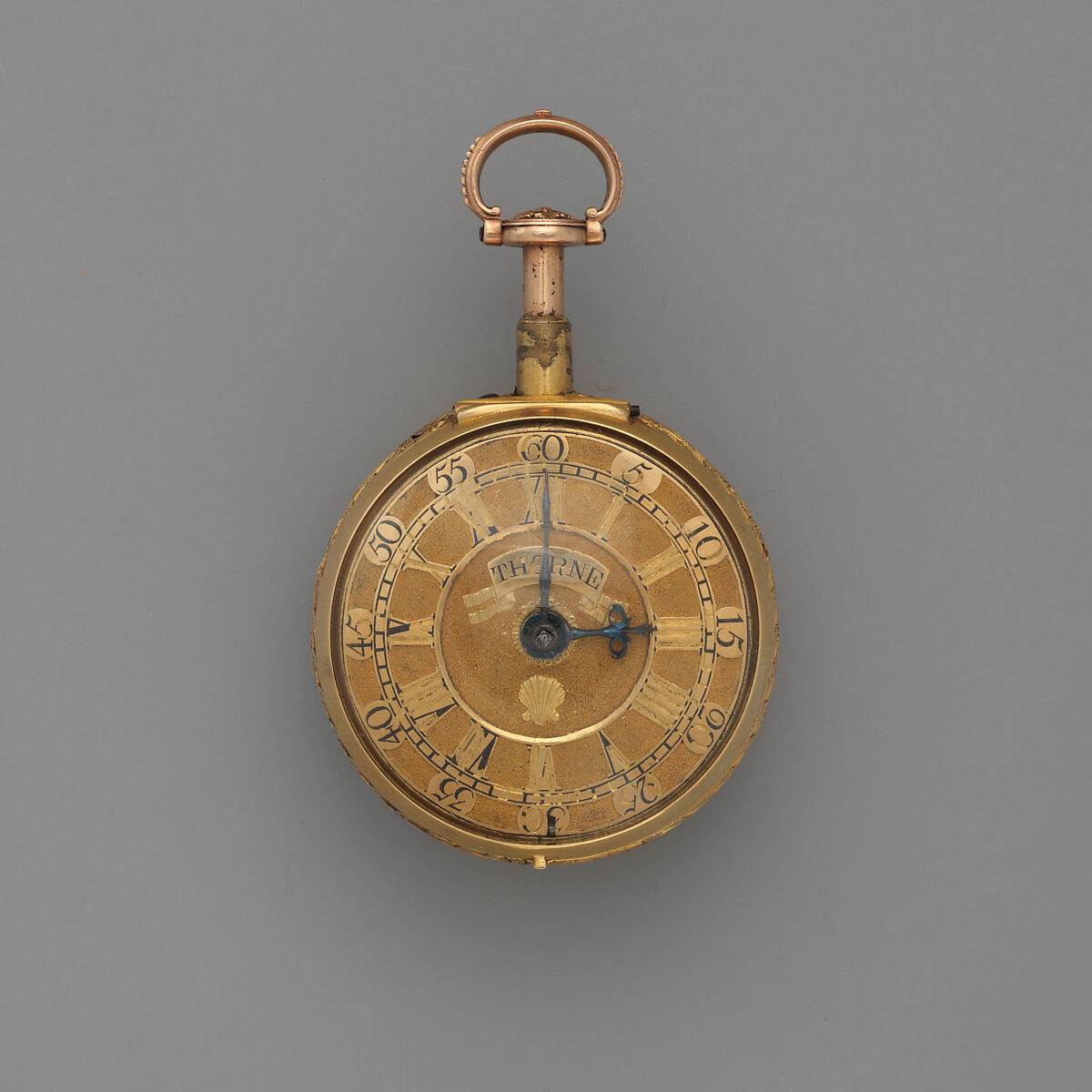 Repeating watch, Watchmaker: Robert Thorne (active London 1753–68), Gold, British, London