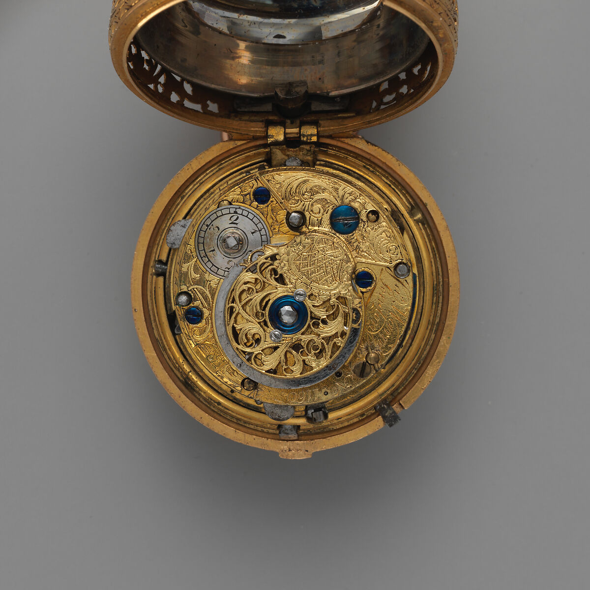 Repeating watch, Watchmaker: James Warne (British, active 1760–85), Gold, enamel, British, London