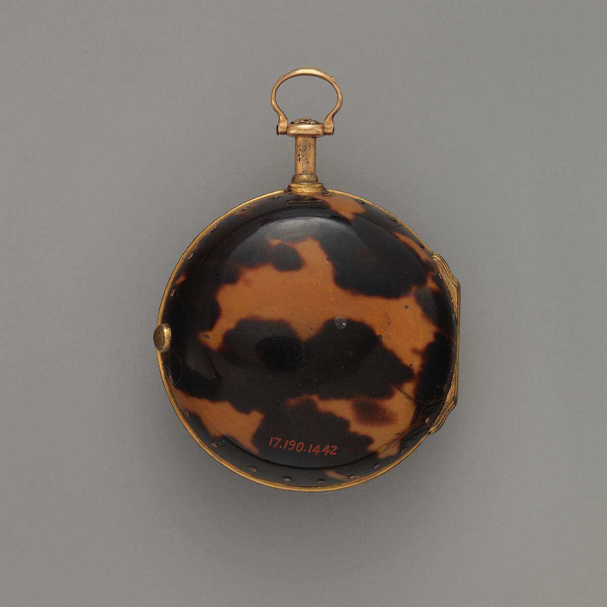Watch, Watchmaker: Charles Coulon (active 1765–70), Gold, tortoiseshell, enamel, British, London