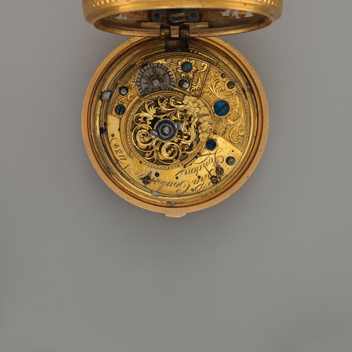 Watch, Watchmaker: Charles Coulon (active 1765–70), Gold, tortoiseshell, enamel, British, London