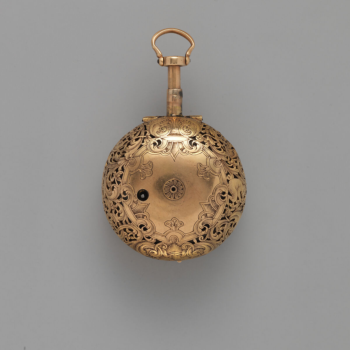 Repeating watch and case, Watchmaker: Christopher Heinrich Haehnel (active London, 1695–1754), Gold, enamel or vernis Martin, German, Fürton