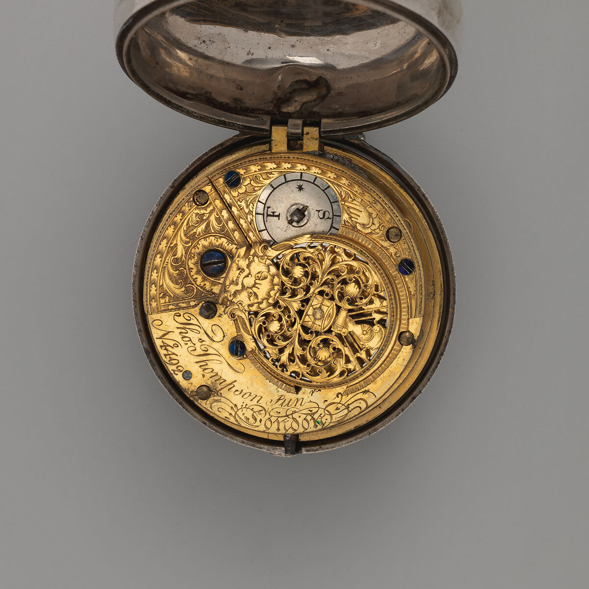 Watch, Watchmaker: Thomas Thompson, Jr., Silver, British, London