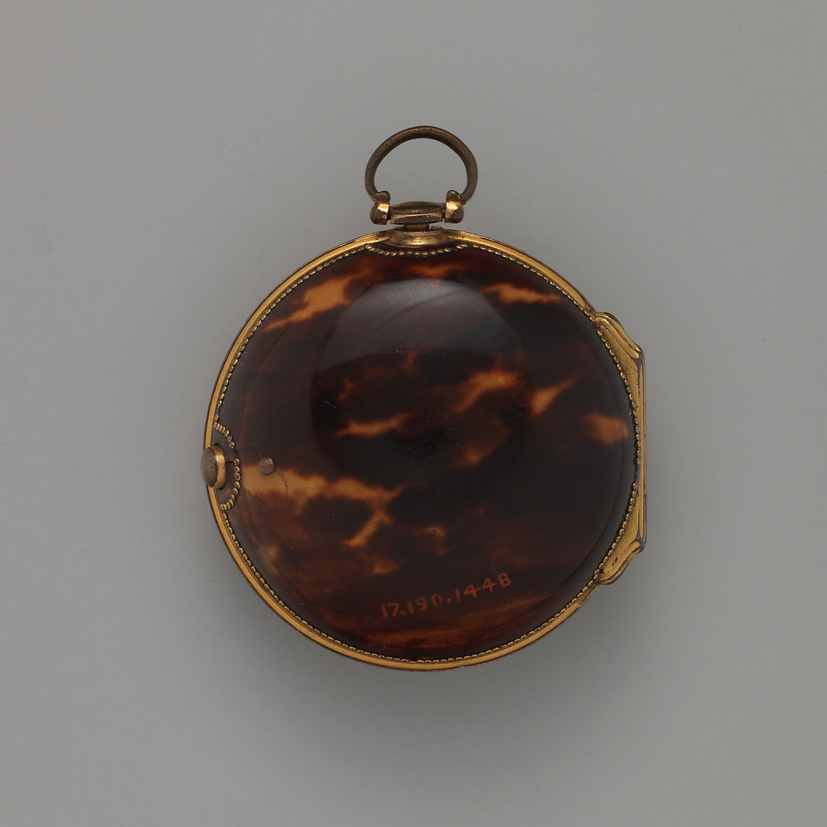 Watch, Watchmaker: Isaac Rogers, Pinchbeck, tortoiseshell, enamel, British, London