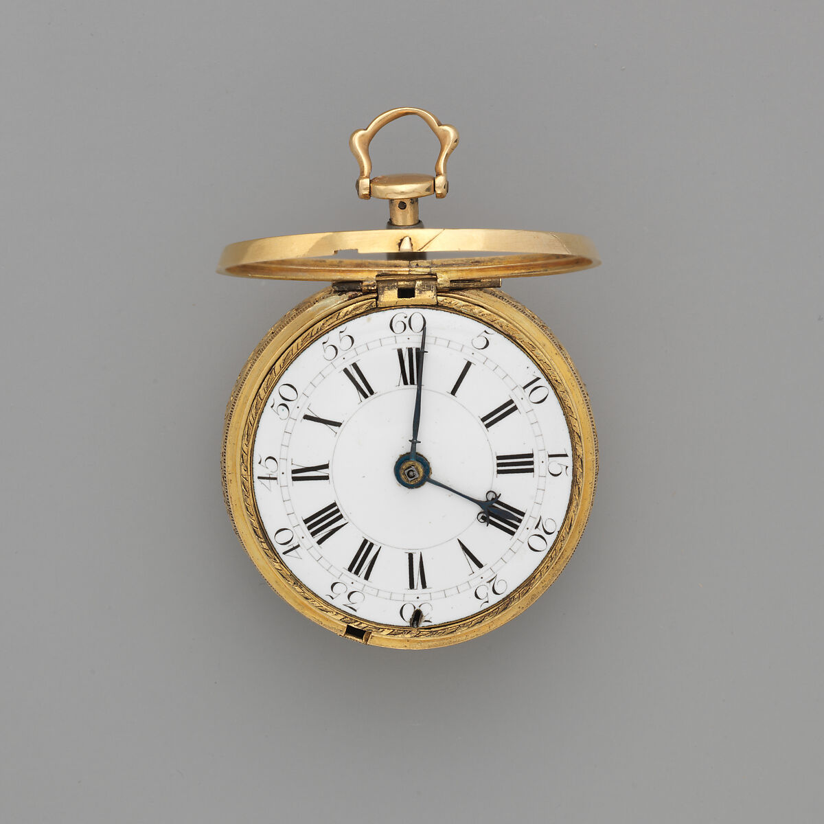 Pair-case watch, Watchmaker: Rodet (active London ca. 1740), Gold, enamel, British, London