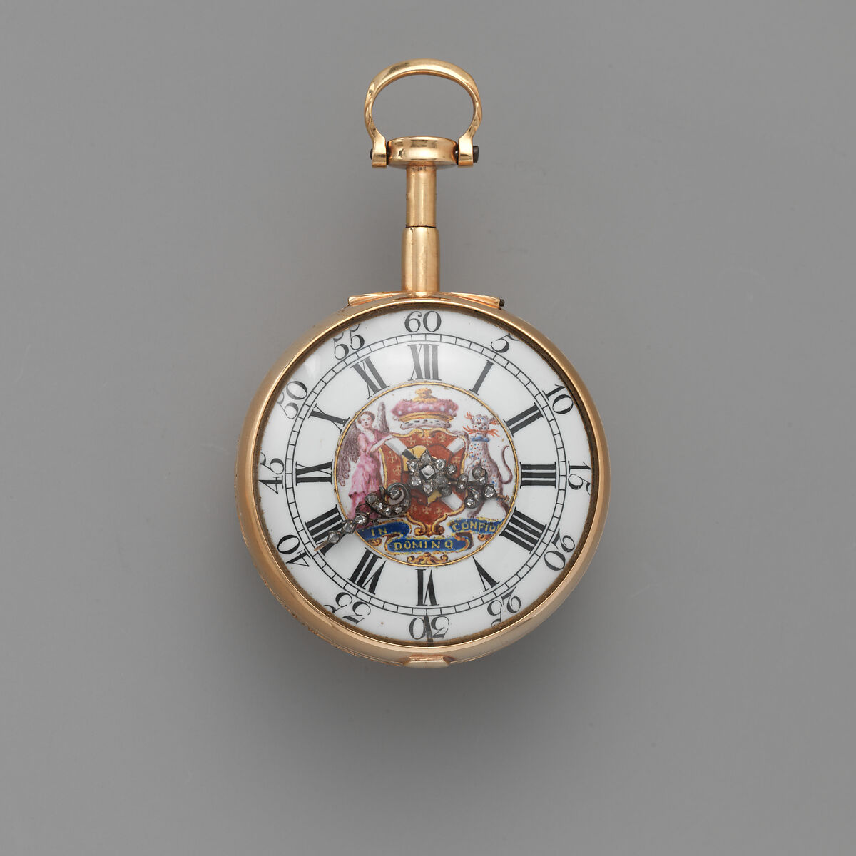 Pair-case repeating watch, Watchmaker: Richard Gregg (active London, –1738, died 1758), Gold, enamel, British, London