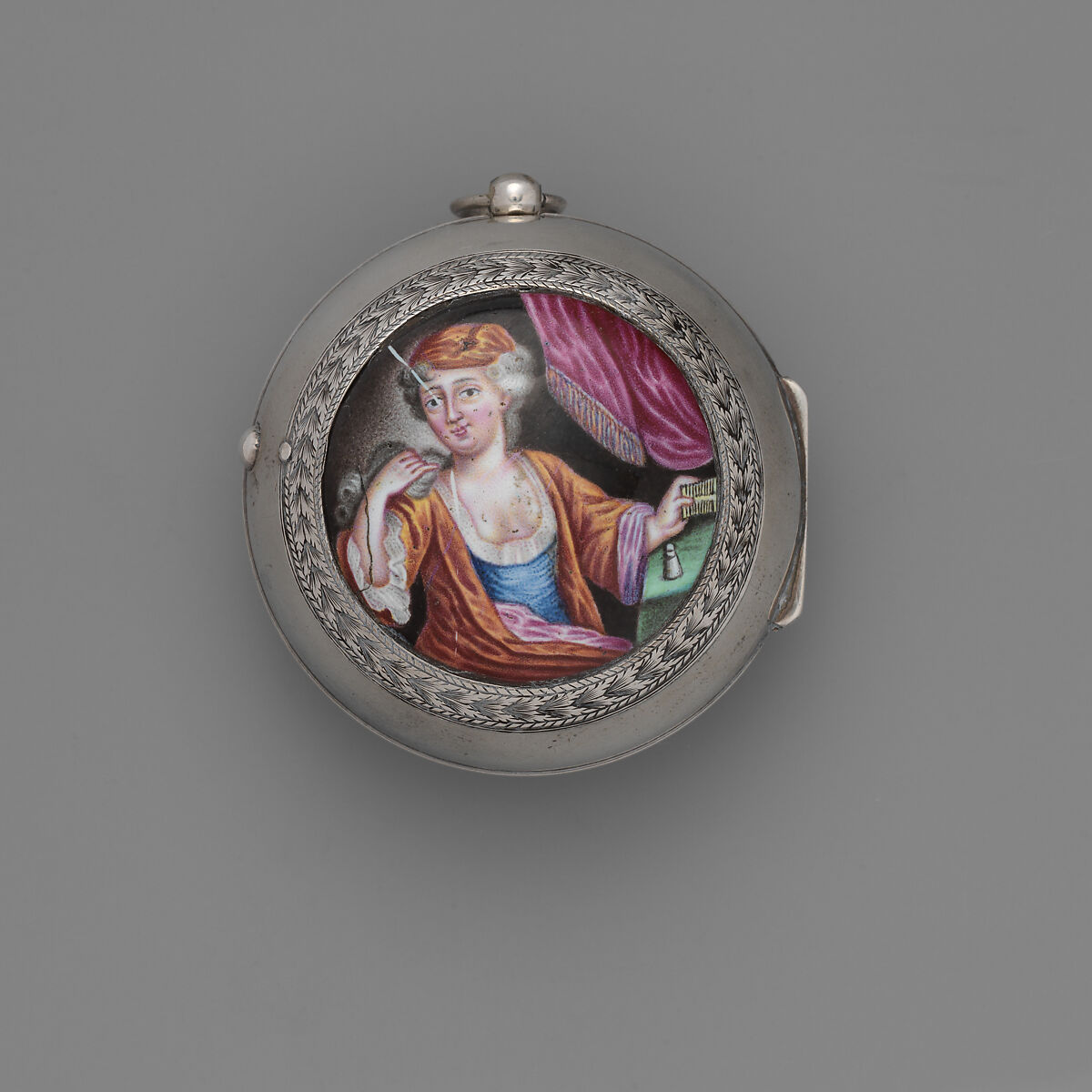 Watch, Watchmaker: Thomas Windmills (British, active 1686, Clockmakers' Company 1695, master 1719–32), Silver, enamel, British, London