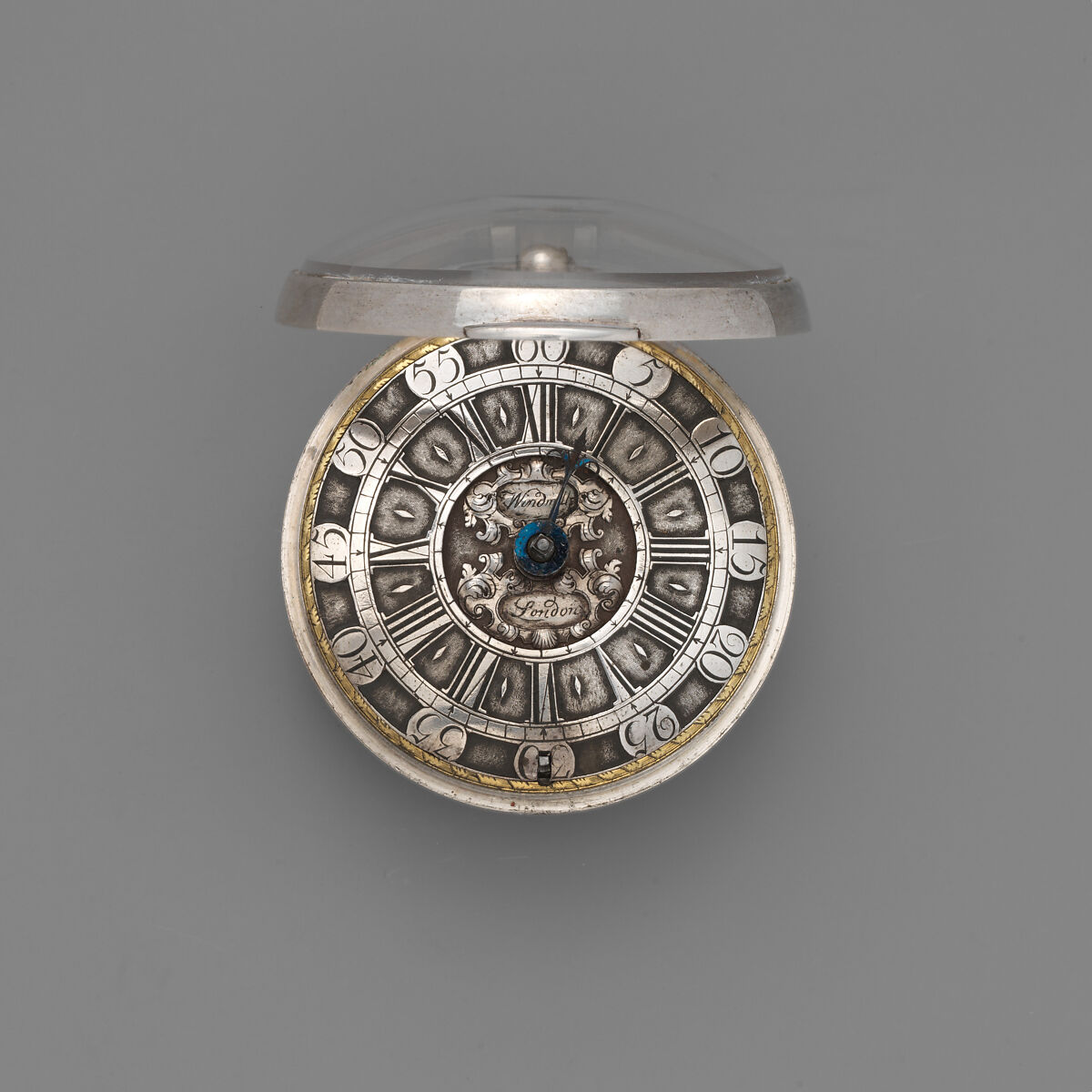 Watch, Watchmaker: Thomas Windmills (British, active 1686, Clockmakers' Company 1695, master 1719–32), Silver, enamel, British, London