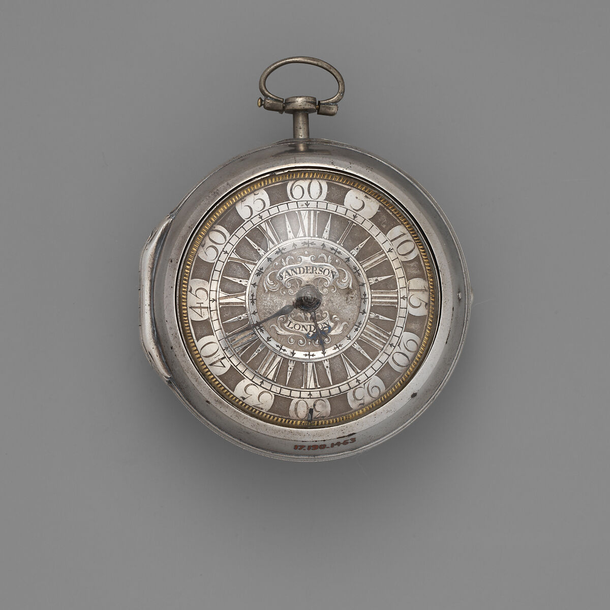 Watch, Watchmaker: Robert Sanderson (a. 1695; cc. 1704–31), Silver, British, London 