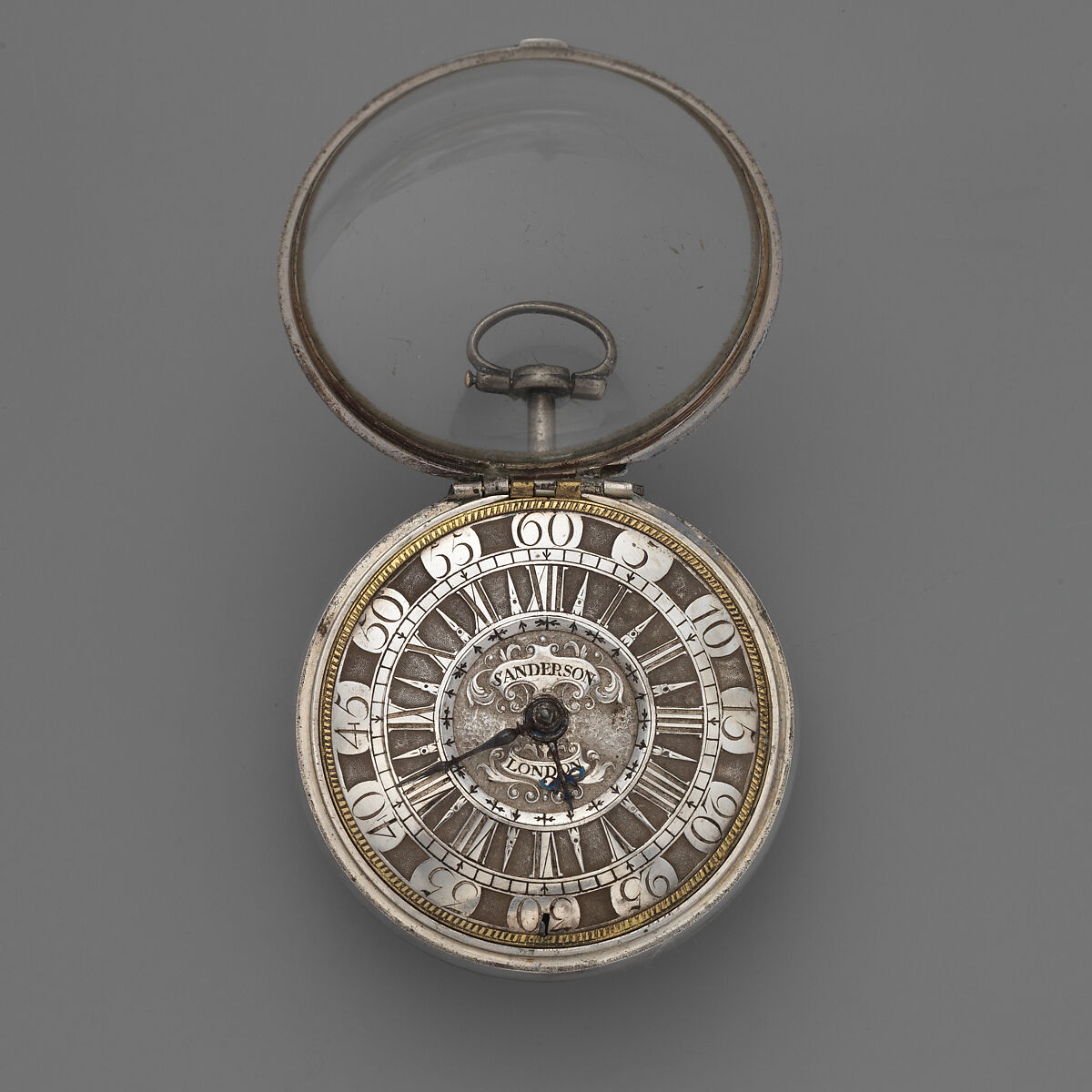 Pair-case watch, Watchmaker: Robert Sanderson (a. 1695; cc. 1704–31), Silver, British, London