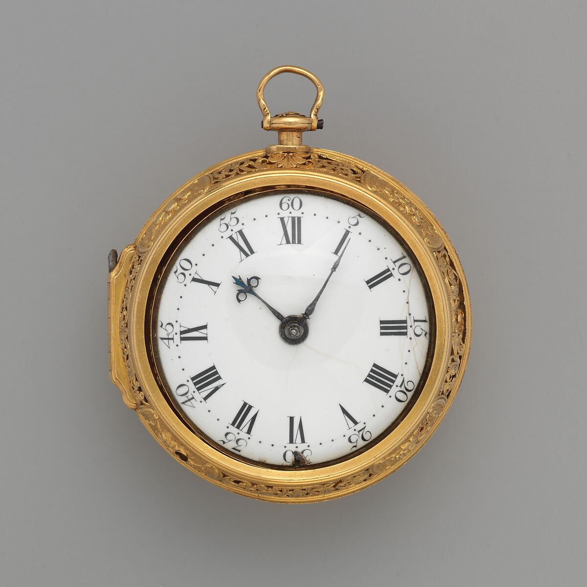 Watch, Watchmaker: William Webster (British, Clockmakers&#39; Company 1710–34, died 1735), Gold, enamel, British, London 
