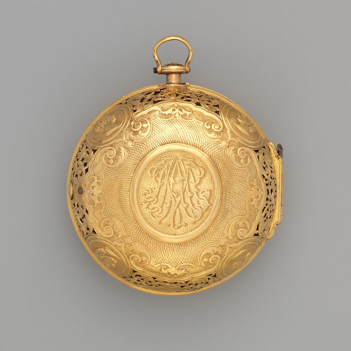 Watch, Watchmaker: William Webster (British, Clockmakers' Company 1710–34, died 1735), Gold, enamel, British, London