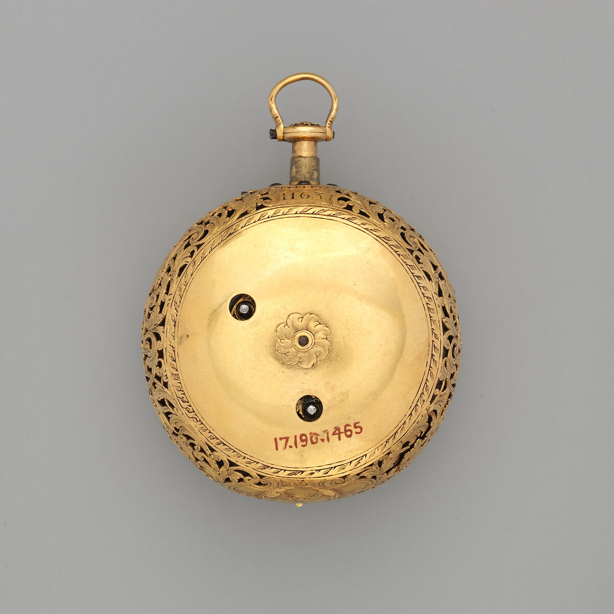 Watch, Watchmaker: William Webster (British, Clockmakers' Company 1710–34, died 1735), Gold, enamel, British, London