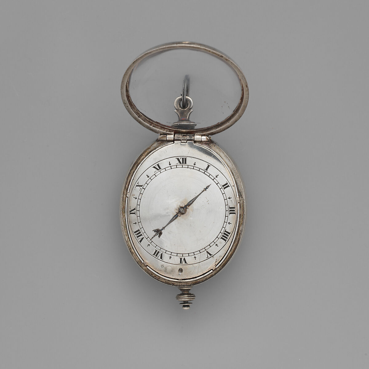 Watch, Watchmaker: Robert Grinkin (British, born after 1605, Clockmakers' Comapny 1632, died 1661), Case: silver; Movement: gilded brass and steel, partly blued, British, London