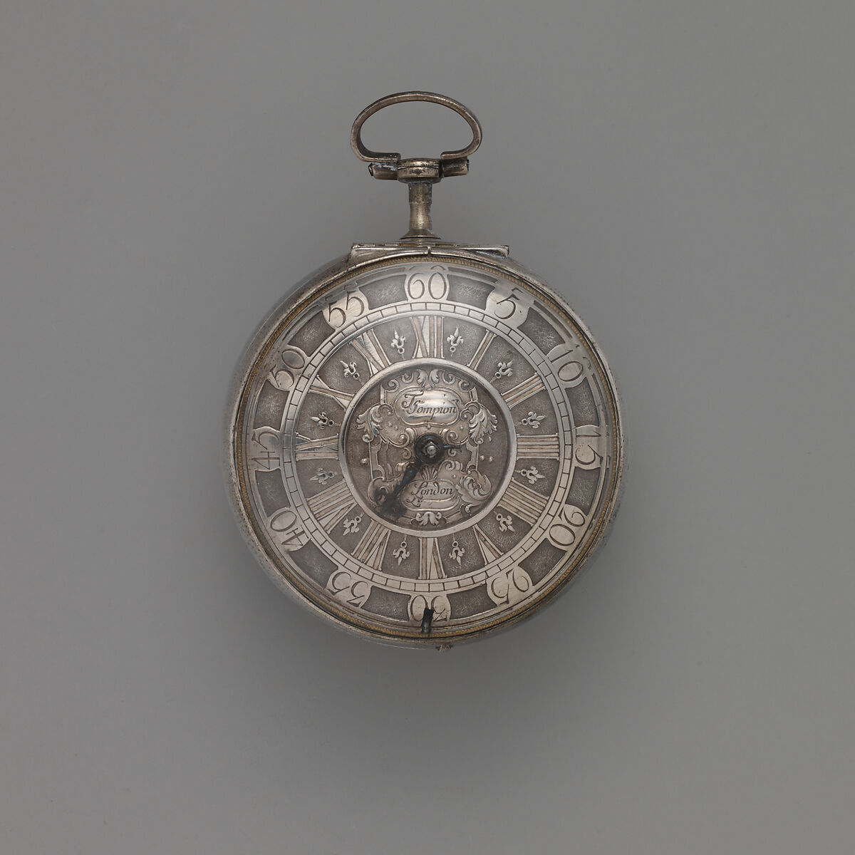 Pair-case watch, Watchmaker: dubious, Thomas Tompion (British, 1639–1713), Silver, British, London