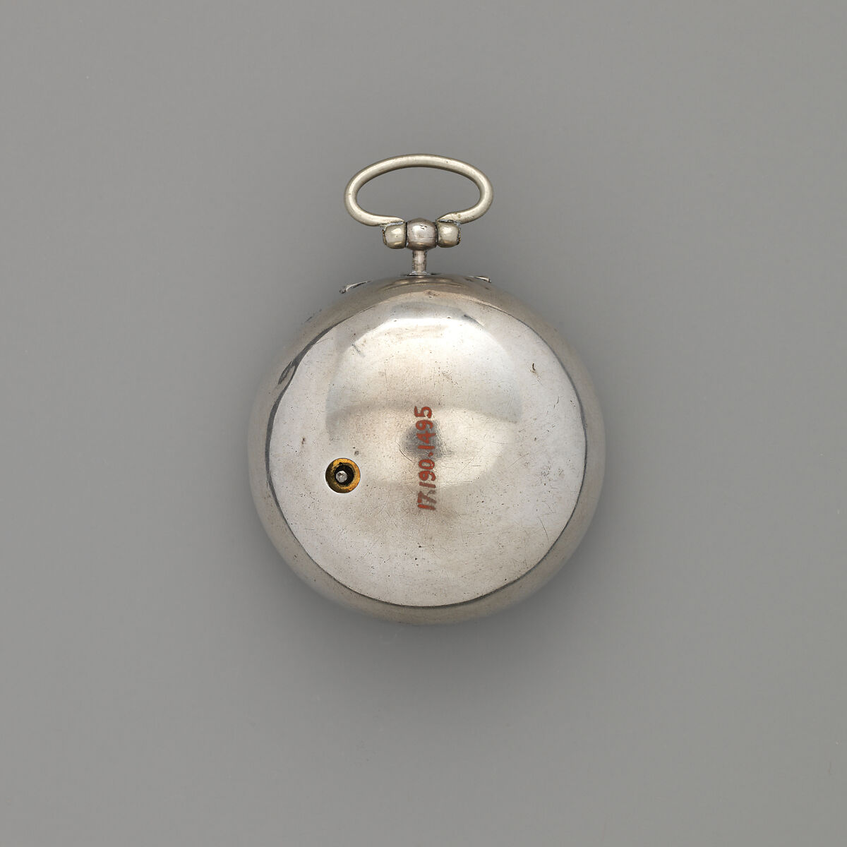 Pair-case watch, Watchmaker: Daniel Quare (British, 1647/49–1724), Silver, leather, gold and silver studs, British, London