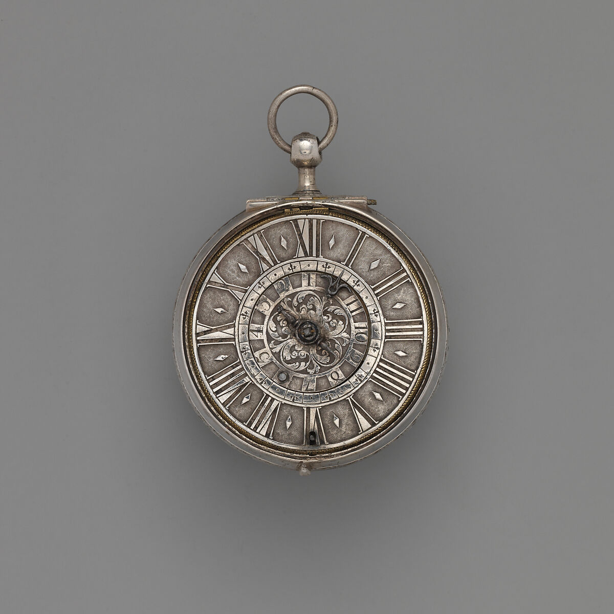 Clock-watch, Watchmaker: Daniel Quare (British, 1647/49–1724), Silver, British, London
